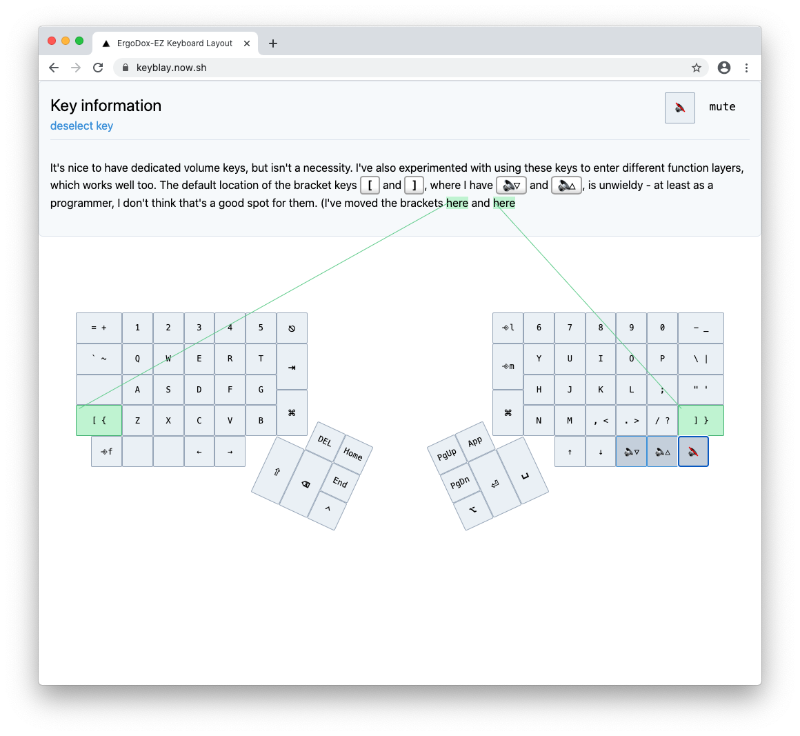 Screenshot of an old version, lines cross over text